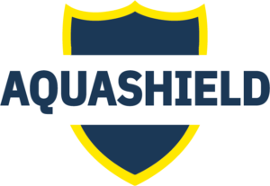 AquaShield Logo Elastomeric Waterproofing Paint