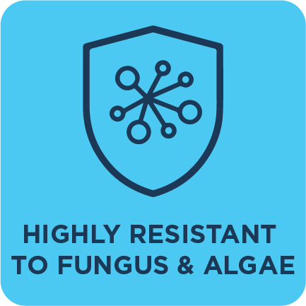 Highly Resistant to Fungus & Algae